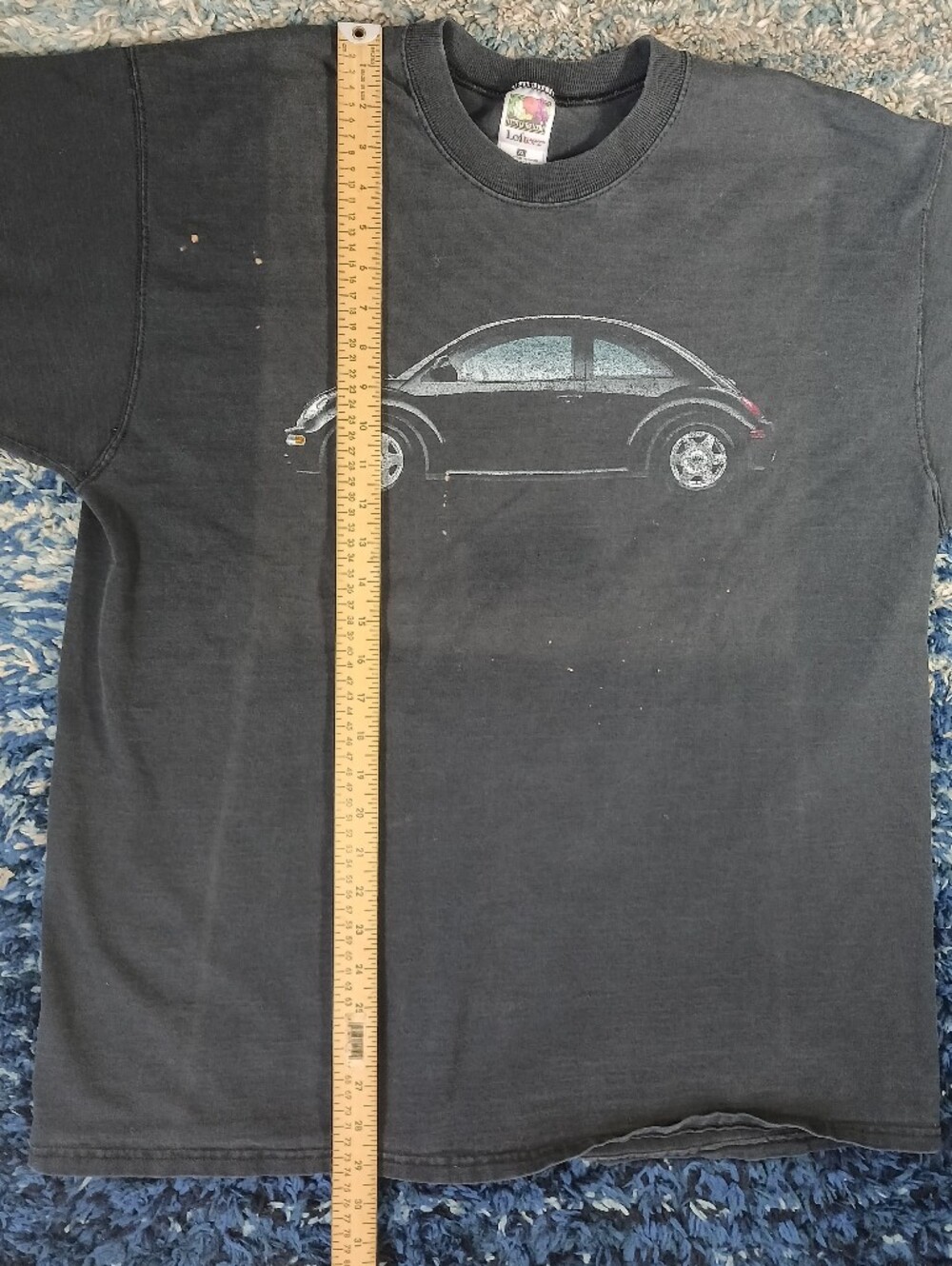 Vintage VW Volkswagen Beetle Graphic T-Shirt 90s 2000s Retro Car Tee - Picture 8 of 10
